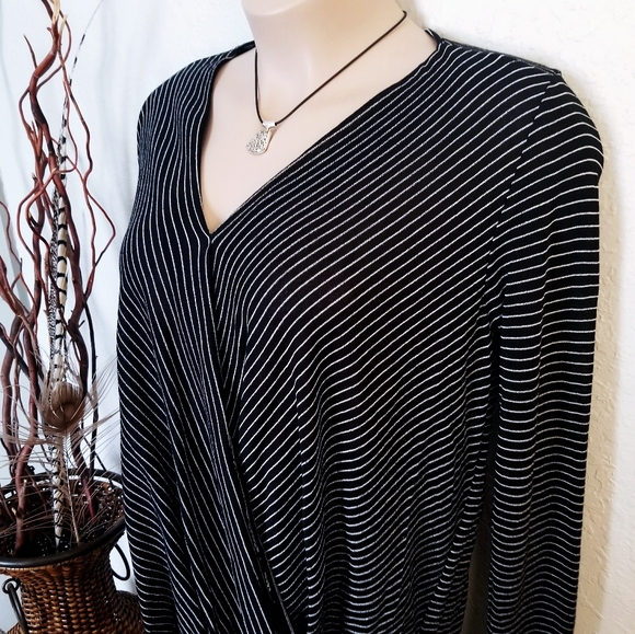 HYFVE Tops - Black Surplic Blouse | HYFVE | Women's L